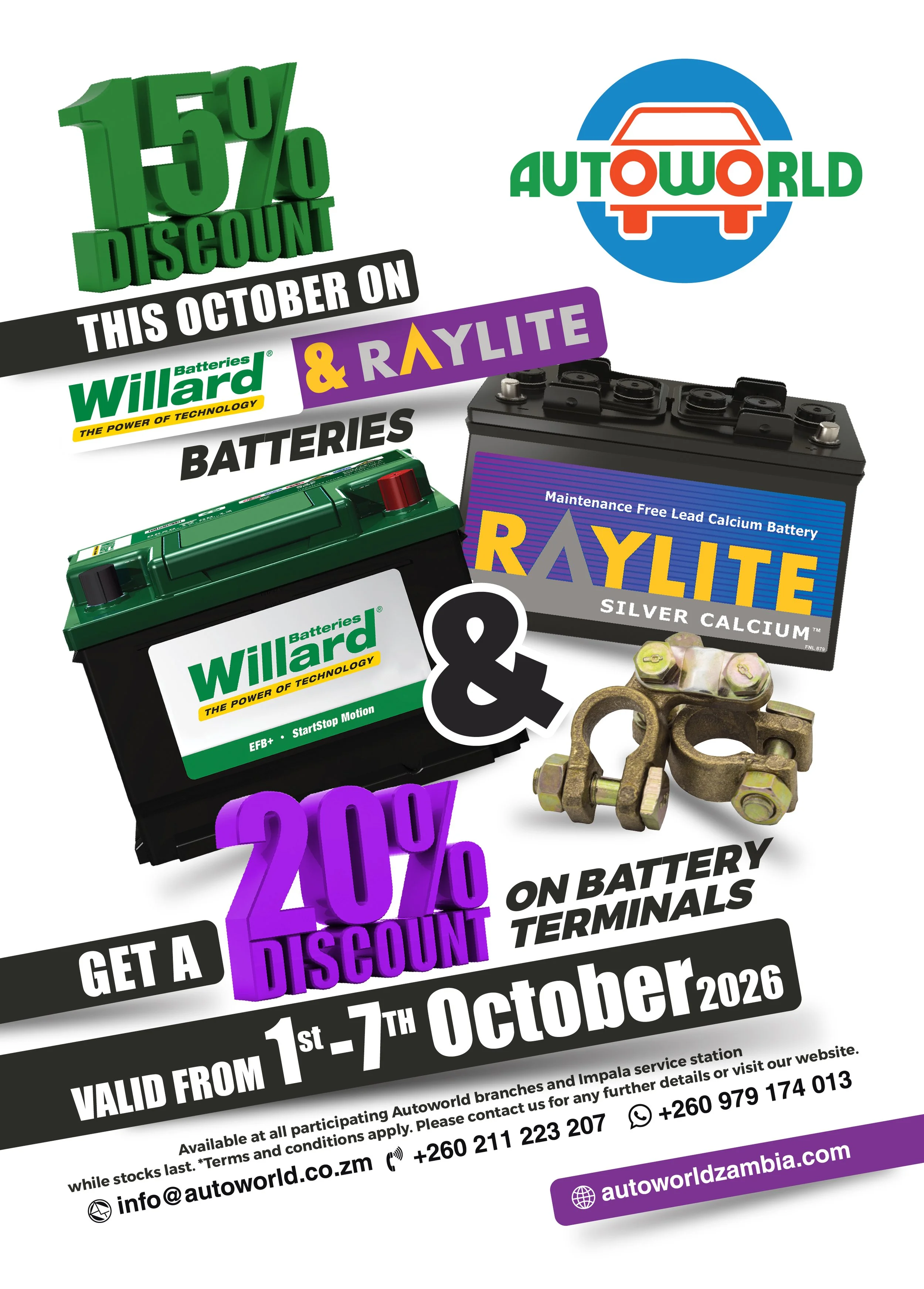 Don’t let a flat battery leave you stranded!