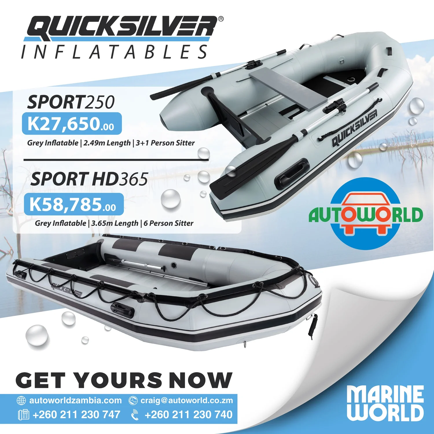 Quicksilver Inflatables — Autoworld
