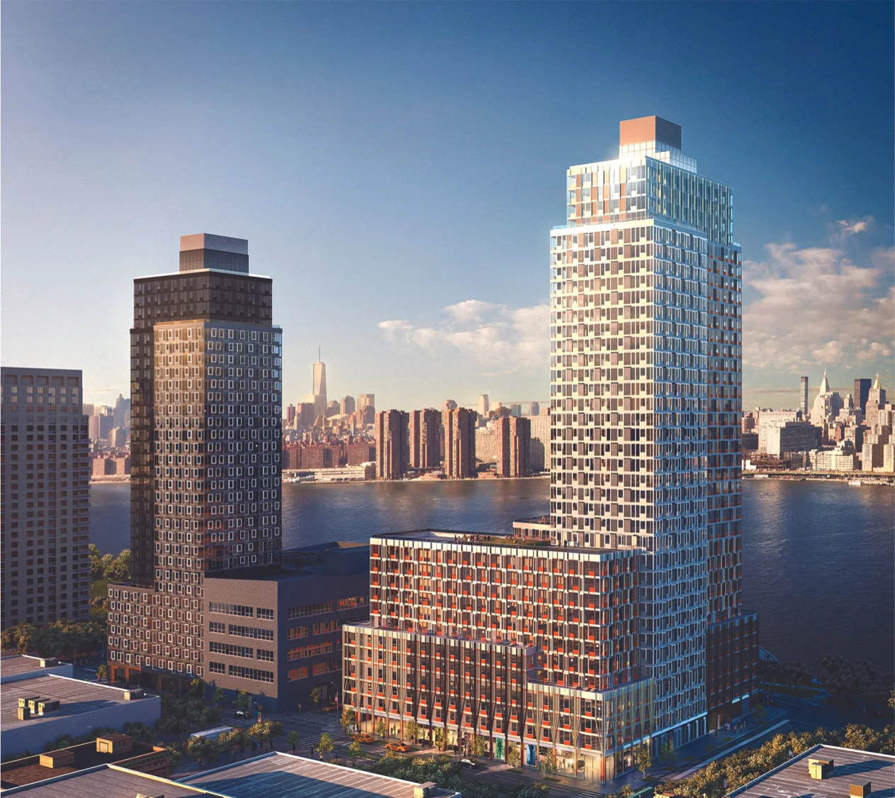 Hunter's Point South, render image.&nbsp;