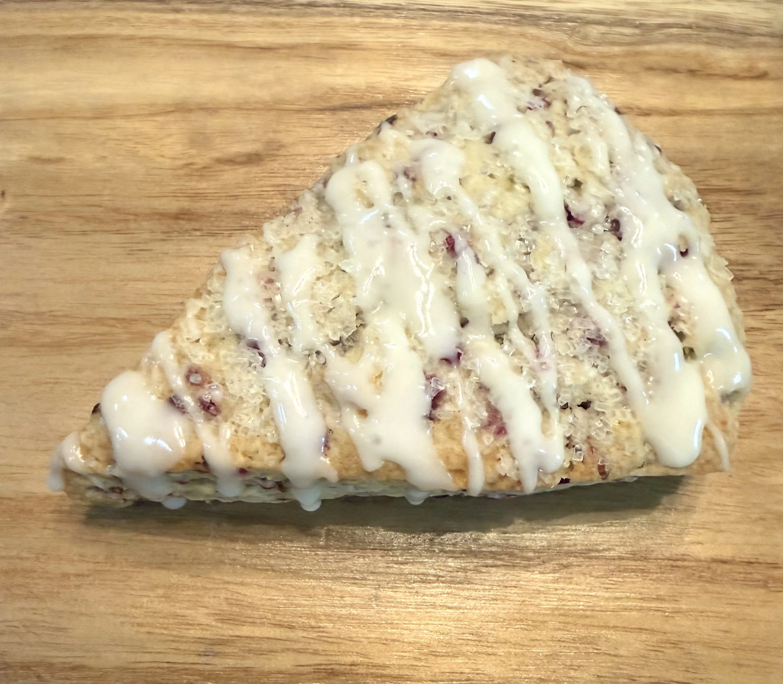 Raspberry Lime Delight Scone