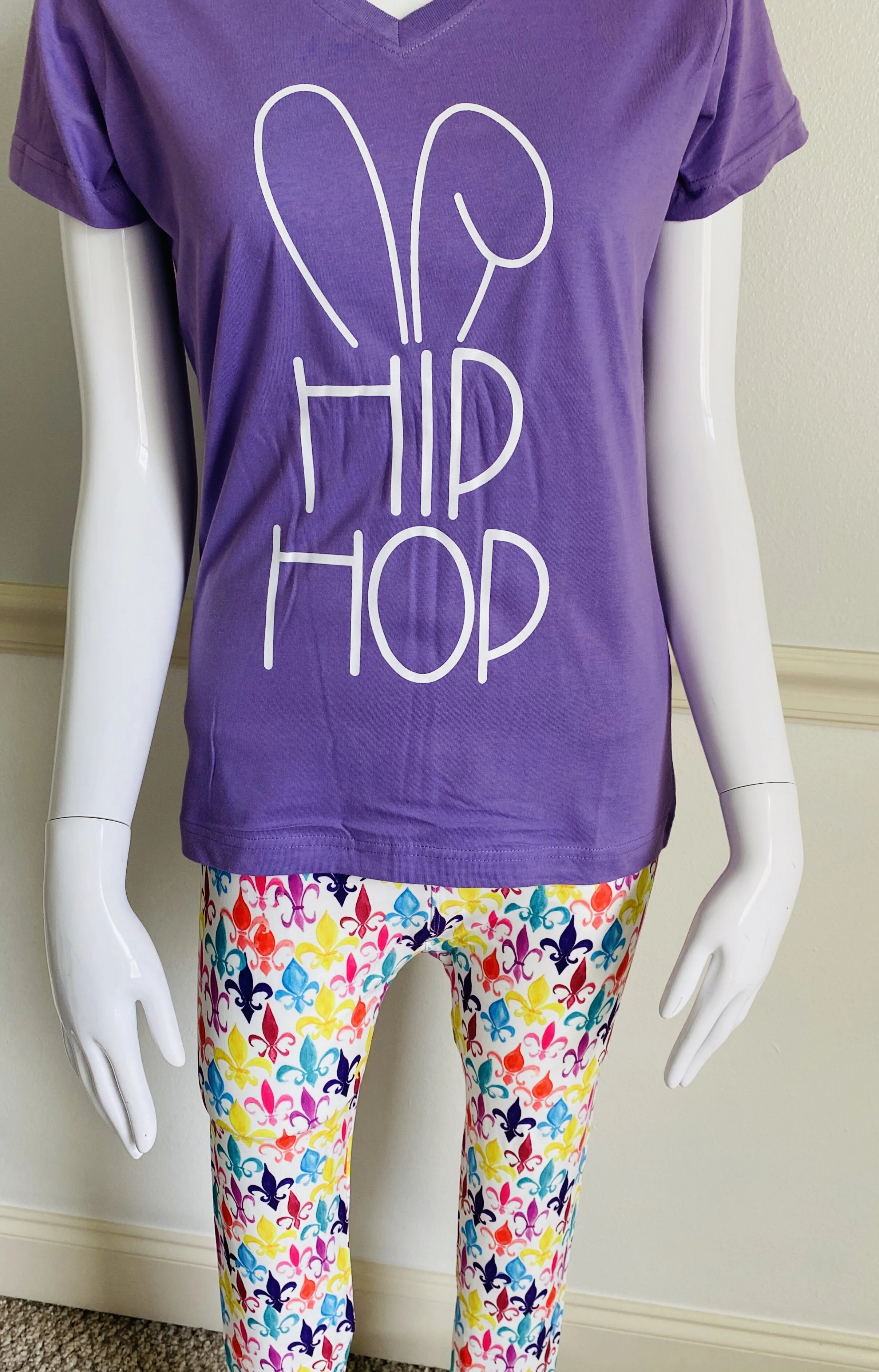 Women's Purple Easter Shirt — Serenity 