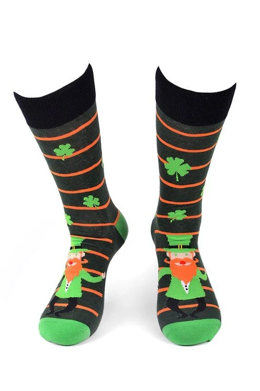 leprechaun men's socks