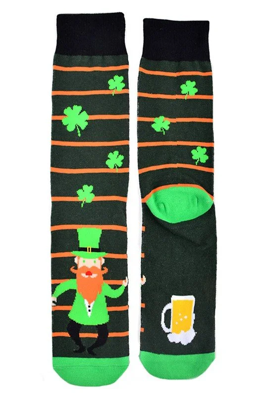 leprechaun men's socks