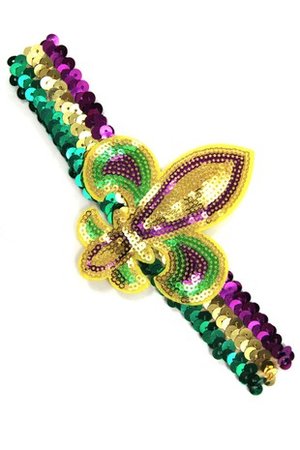 Mardi Gras Sequin Headband – Effervescent