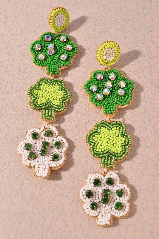 St Patrick's Day Earrings — Serenity Home & Gifts