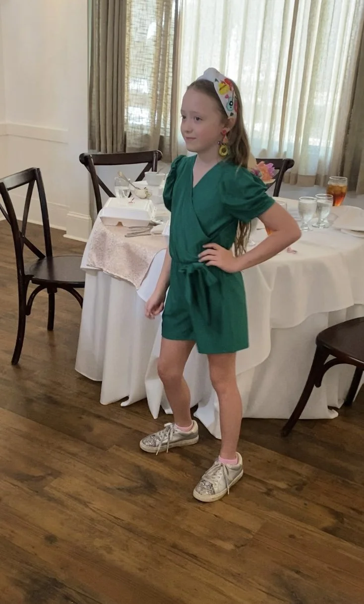 Green Romper for Girls Serenity Home & Gifts Green Romper for Girls Serenity Home & Gifts