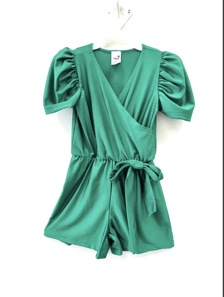 Green Romper for Girls  Serenity Home & Gifts