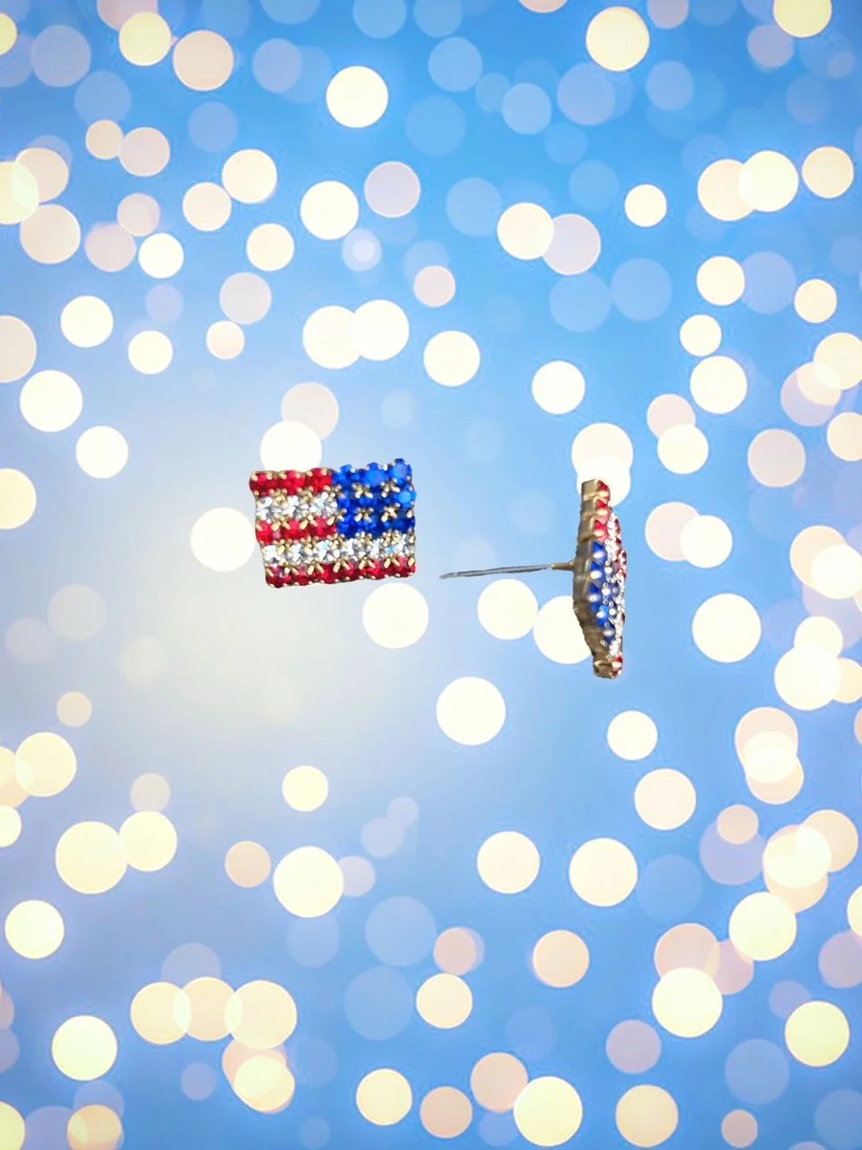 Flag Stud Earrings