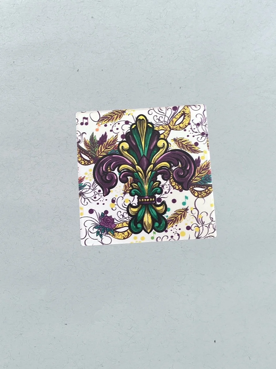 Fleur de Lis Coaster