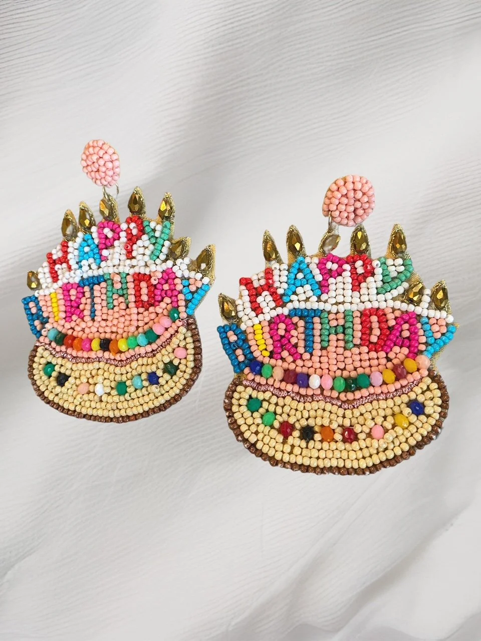 Birthday Cake Earrings