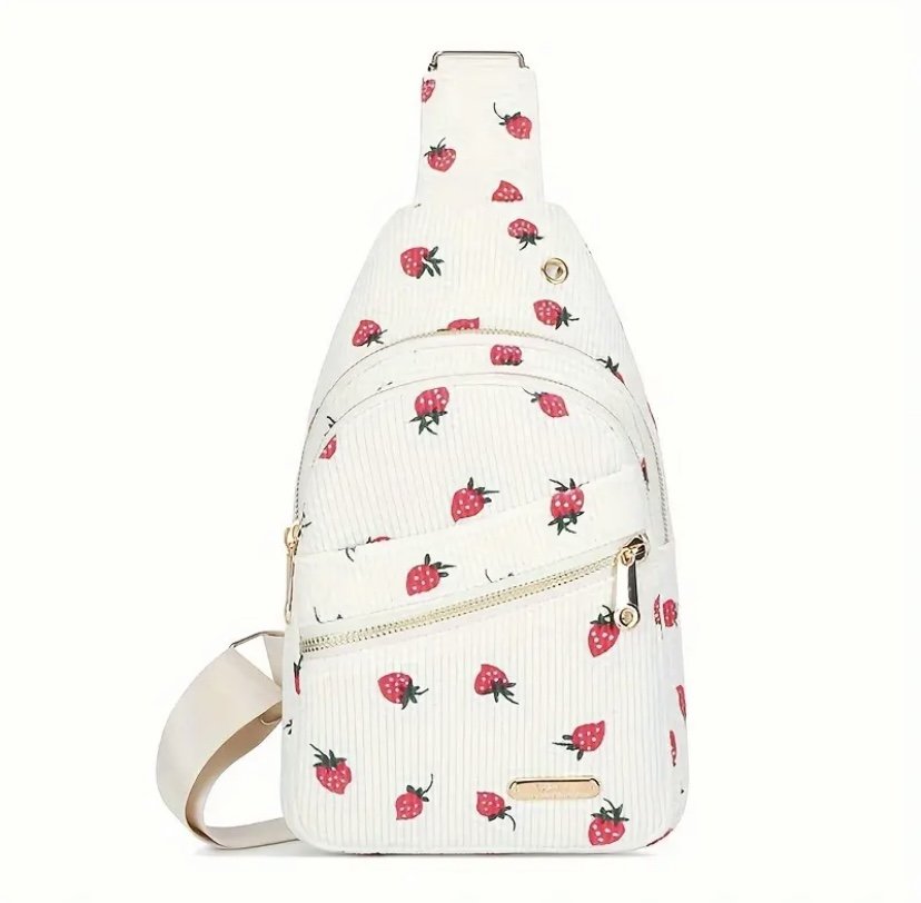Strawberry Cross Body Bag
