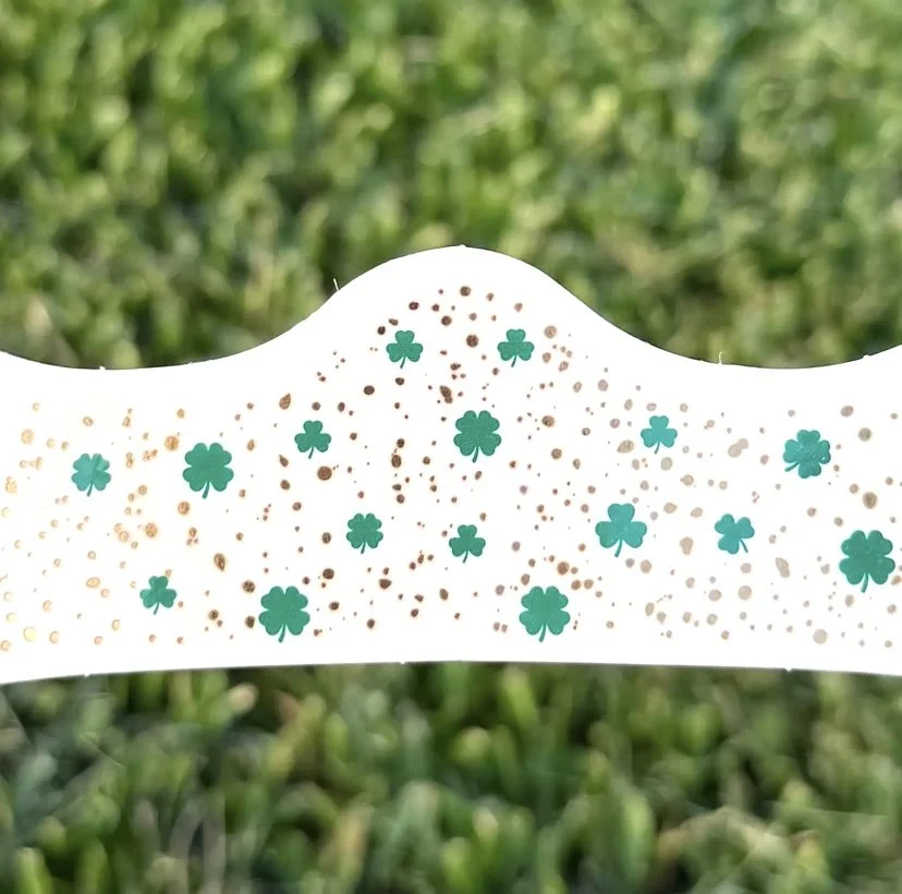 Shamrock Face Sparkles