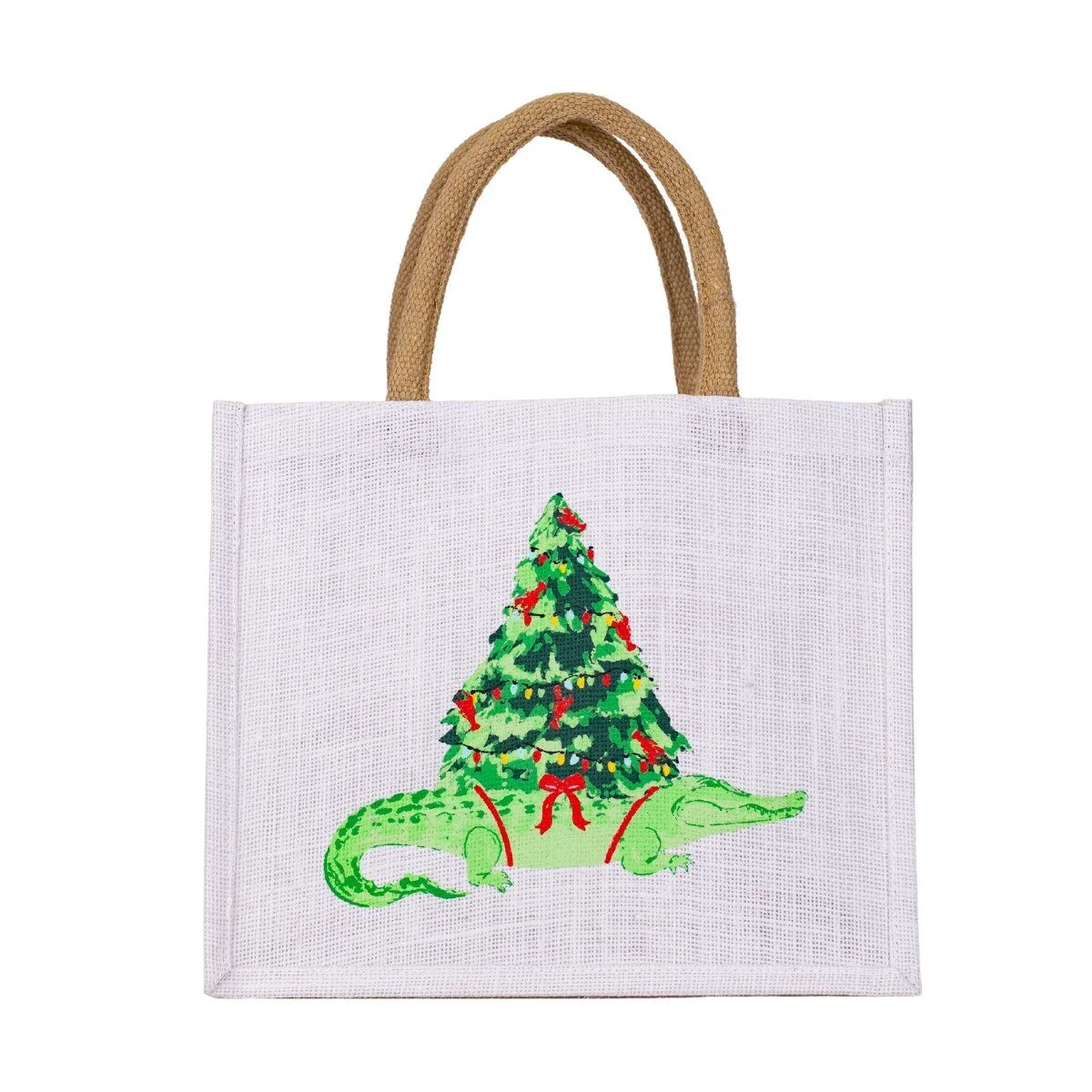 Christmas Gator Tote