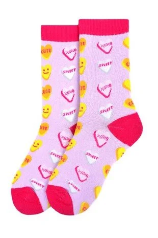Valentine's Candy Socks