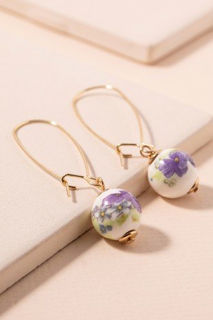 Chinoiserie Ball Earrings