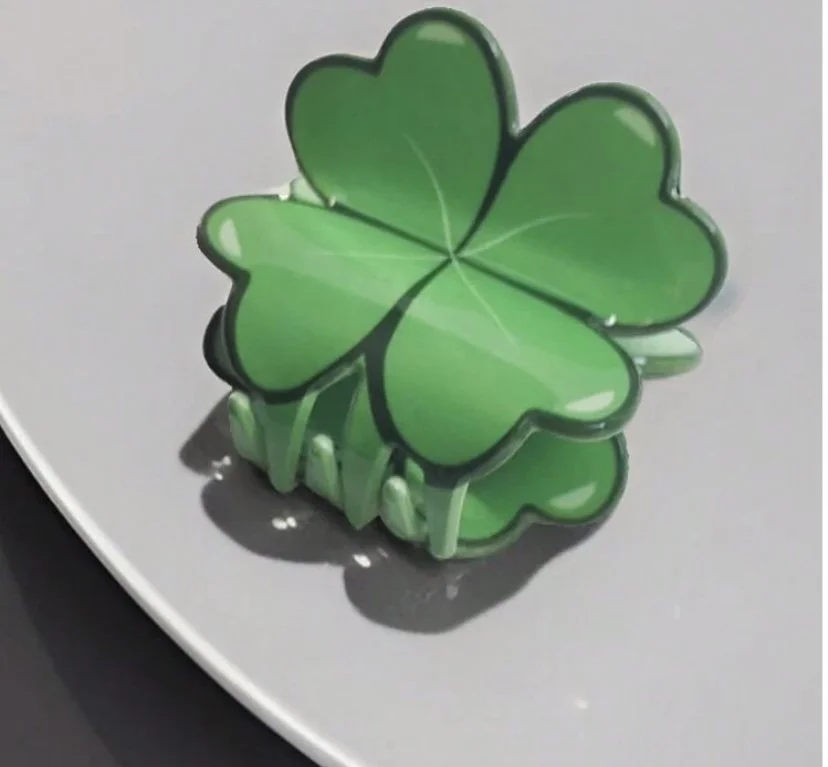 Shamrock Hair Clip