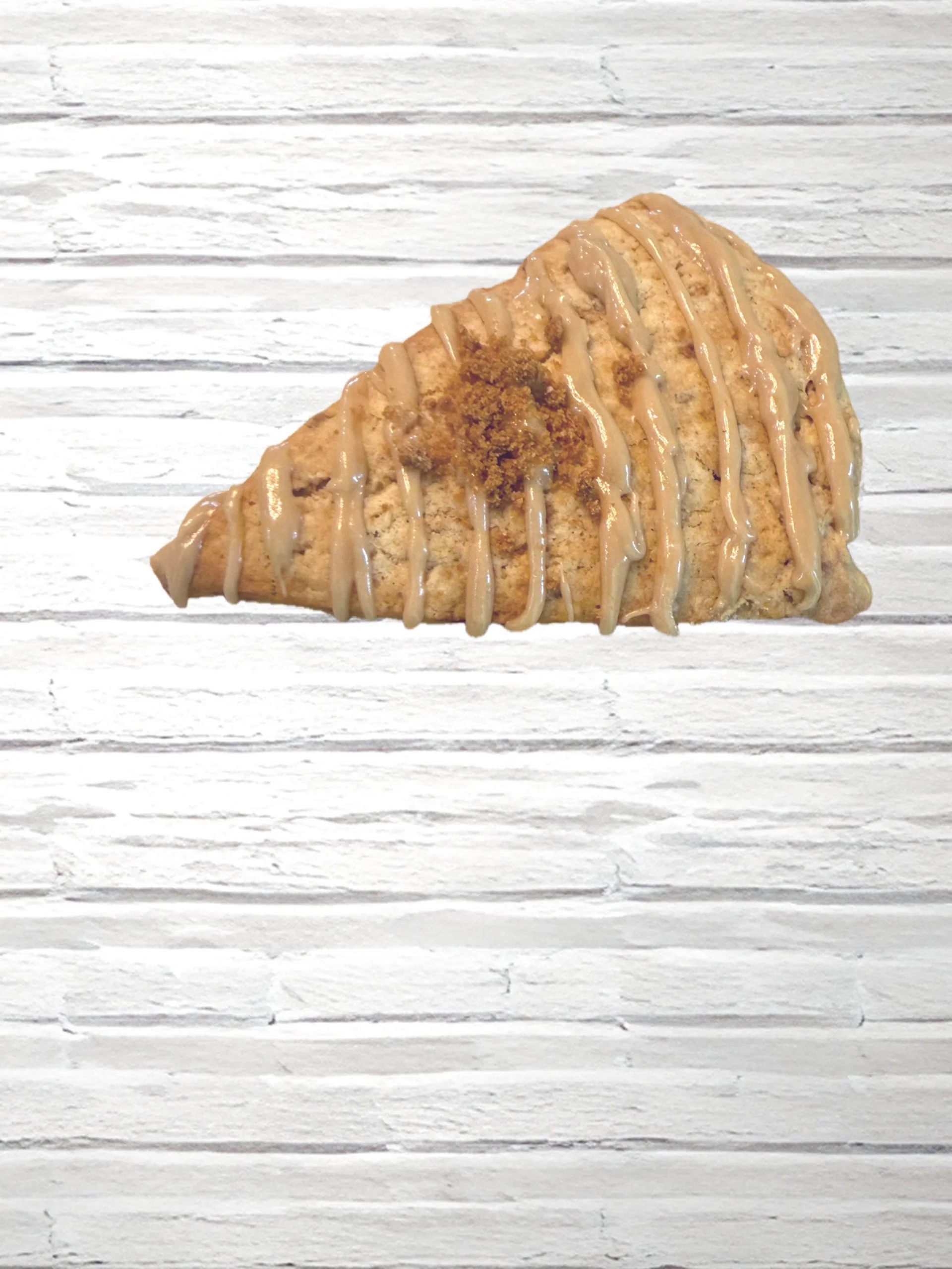 Biscoff Glazed Scone