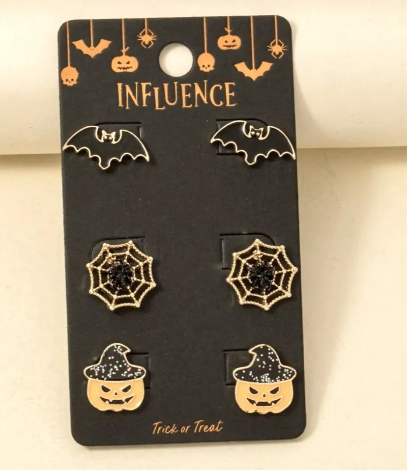 Halloween Post Earrings