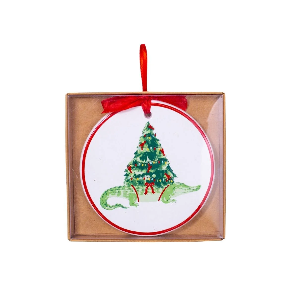 Gator Christmas Ornament
