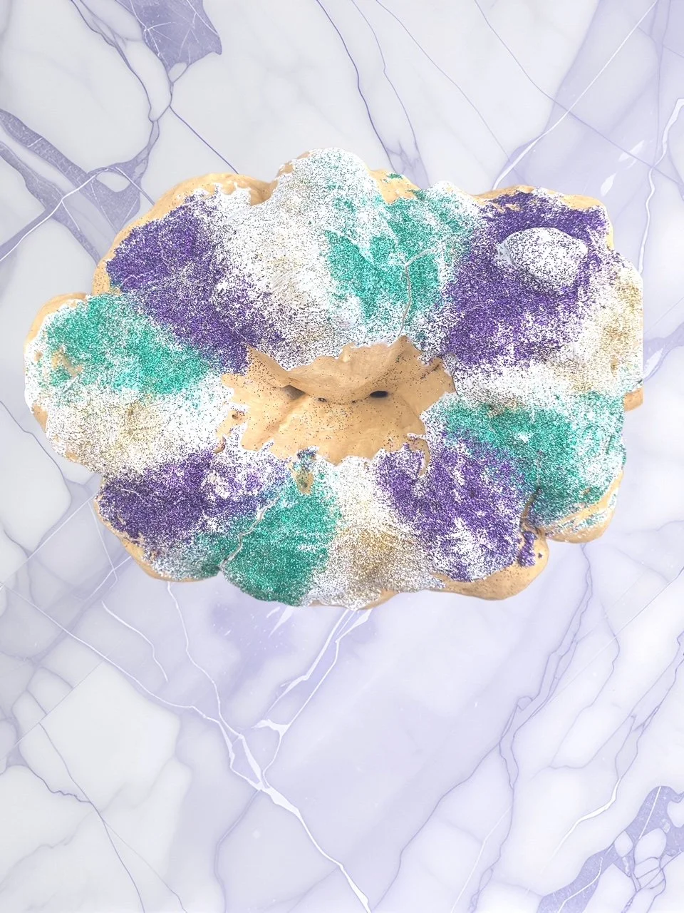 3-D King Cake Ornaments