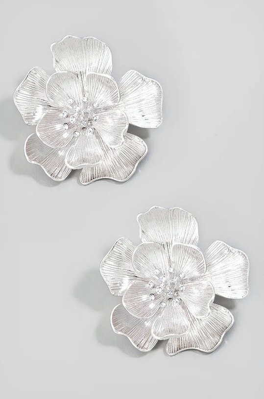 Flower Post Earrings