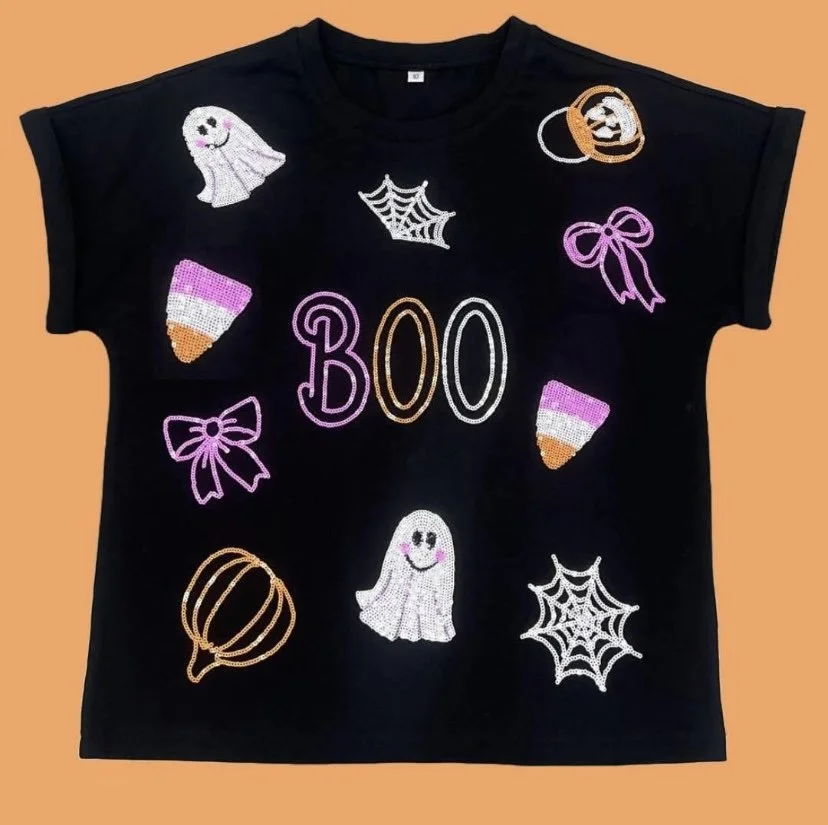 Halloween Sequin Shirt