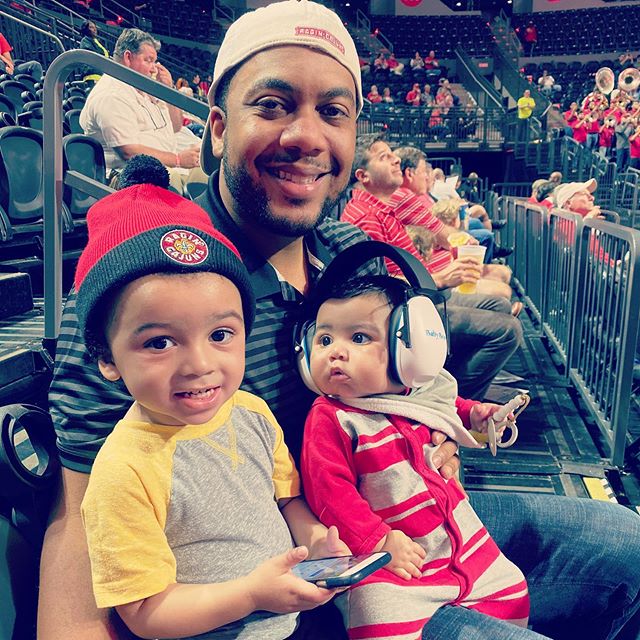 Cheering on the Ragin&rsquo; Cajuns Men&rsquo;s Basketball team for our home opener. (Don&rsquo;t tell anyone, but I was also cheering on our opponent, my alma mater, Loyola.) Geaux Cajuns! Go Wolfpack!