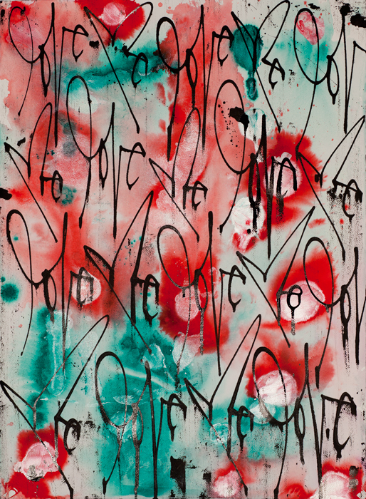 INK ON PAPER. Mixed Media on P aper. 2013. 30” x 22”