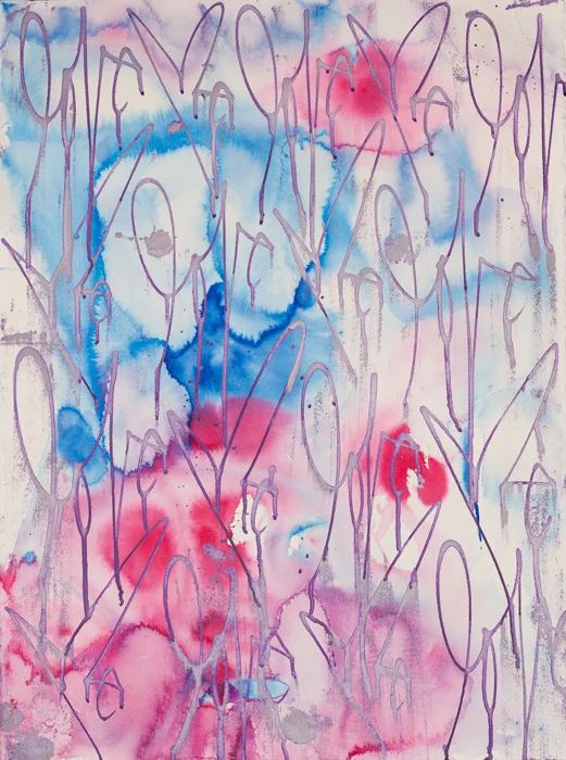 INK ON PAPER. Mixed Media on P aper. 2012. 30” x 22”
