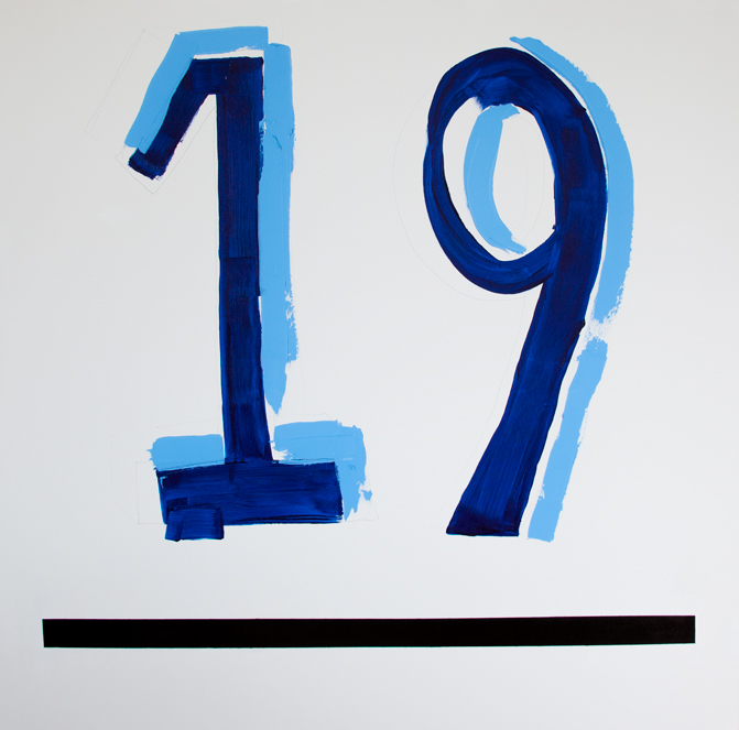 THIS WAS SUPPOSED TO BE MY YEAR, Acrylic on Canvas. 2014. 48"x48"