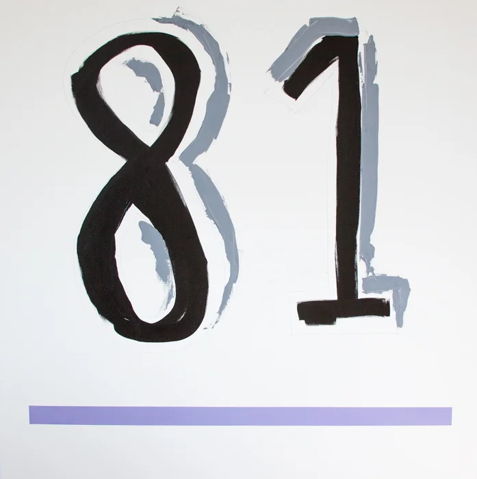 THIS WAS SUPPOSED TO BE MY YEAR. Acrylic on Canvas. 2014. 48"x48"