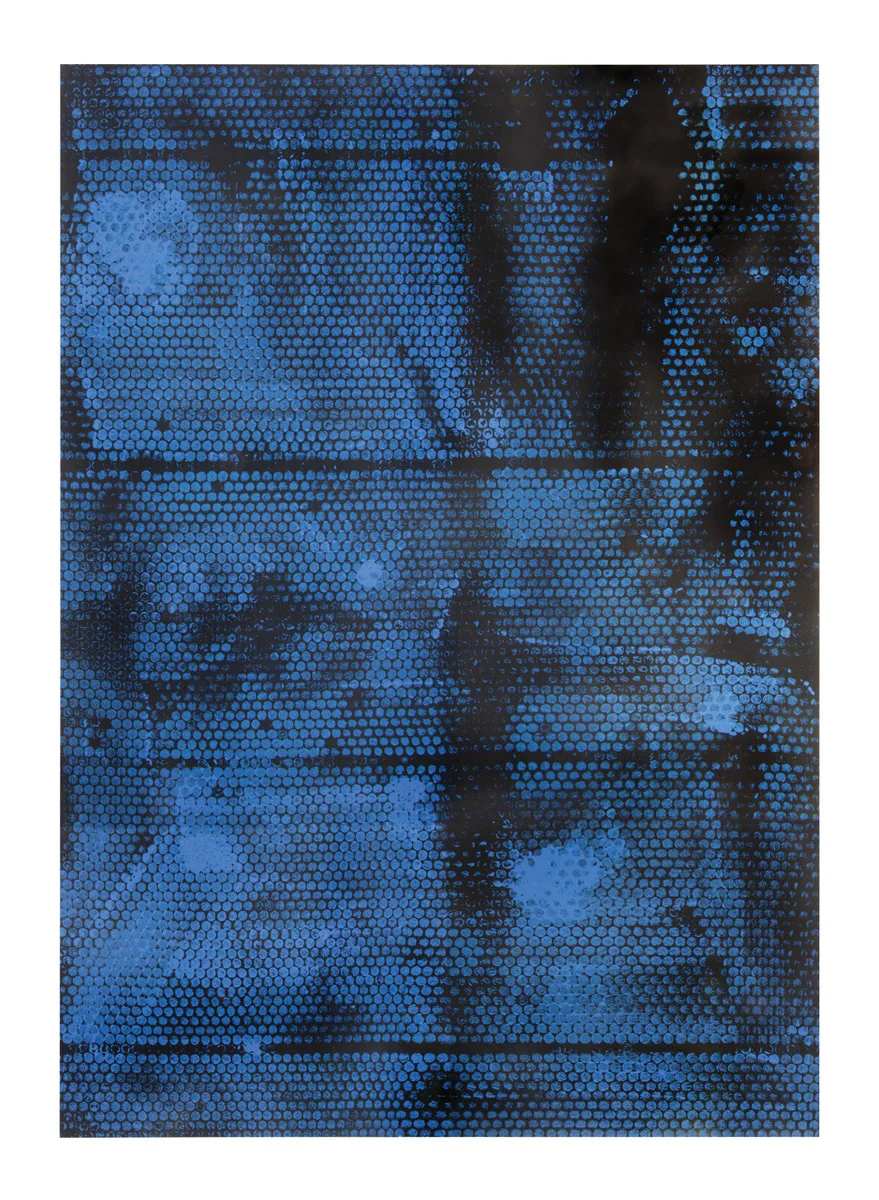 Recede Into The Middle Distance, 2016 Acrylic on canvas 48 x 36 inches