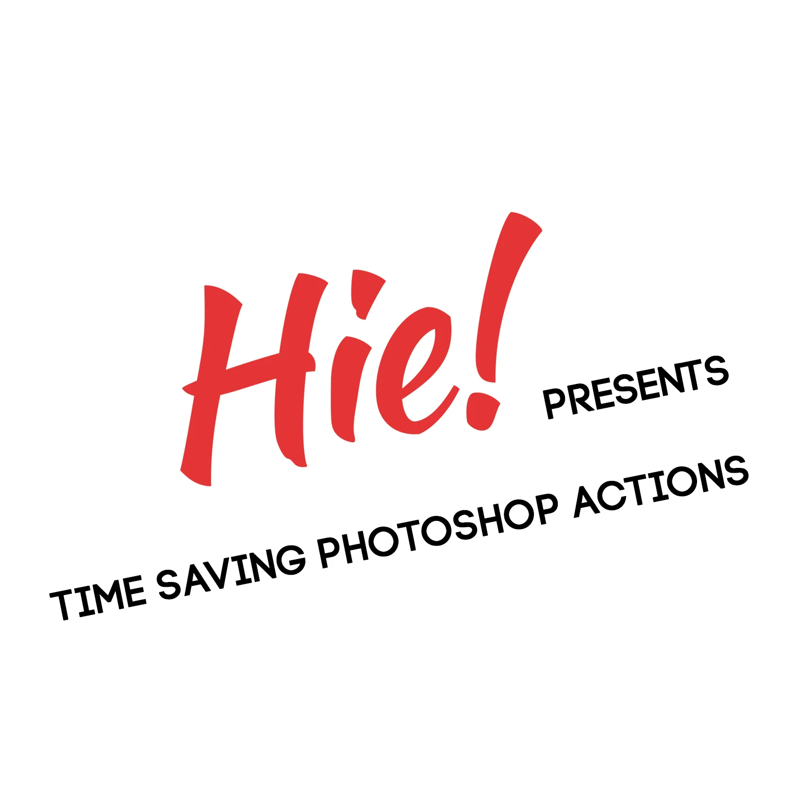 Time Saving Photoshop Actions!