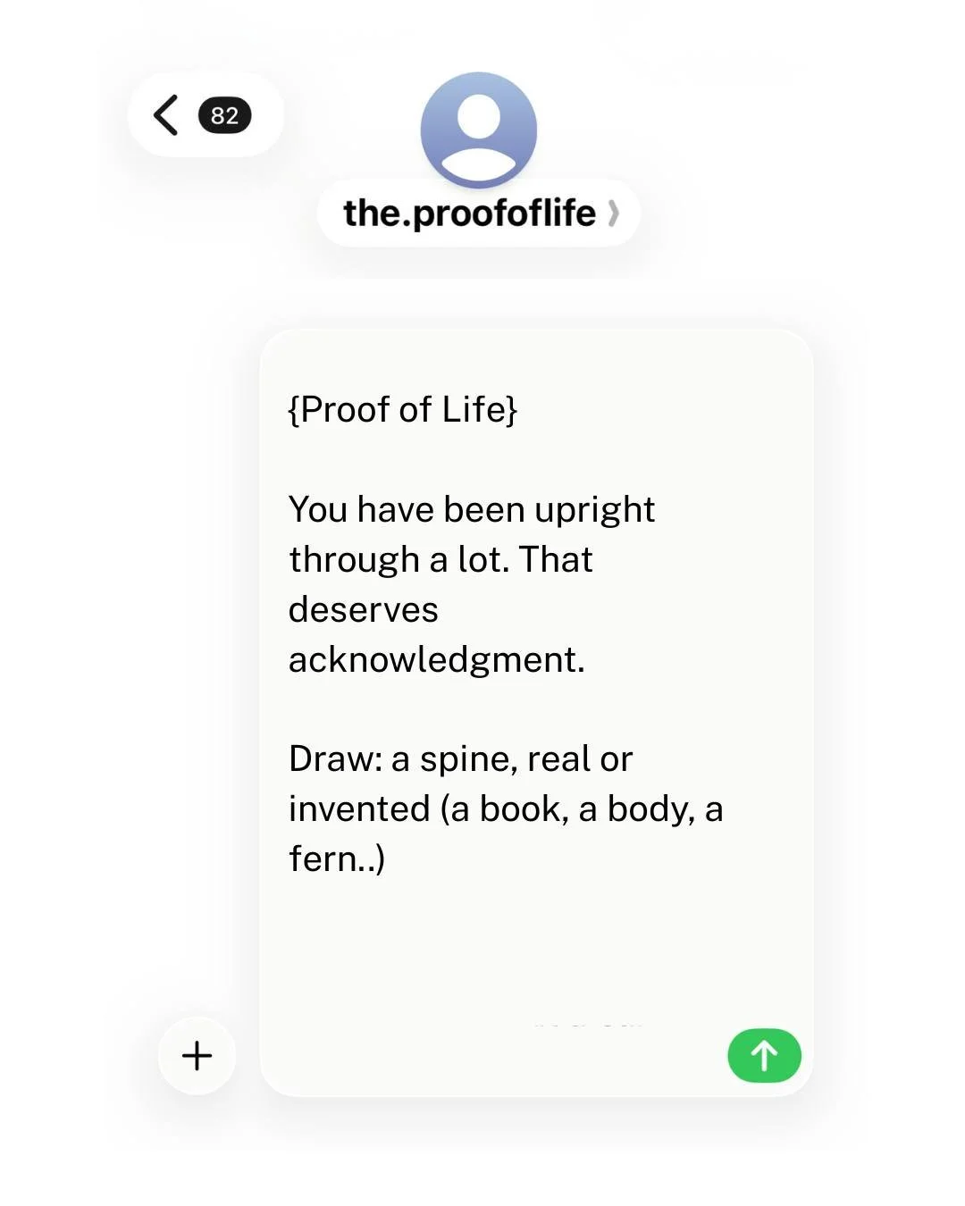 Want to receive these drawing prompts every once and awhile by text? Just a little nudge to draw with some wise words to ponder gathered from the poetic universe. 

Just $1.25 a month. First 30 days free. Link in bio.