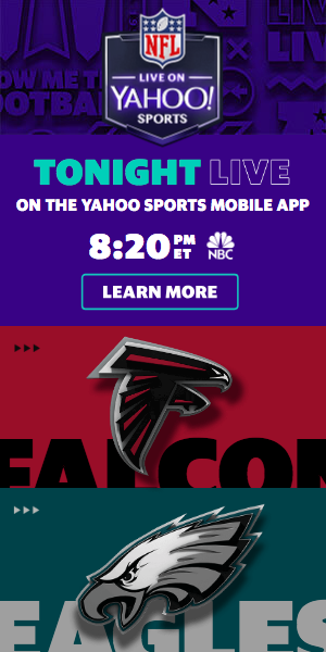 NFL / Yahoo Sports: Live Tonight - HTML5 Animated Banners — Ryan