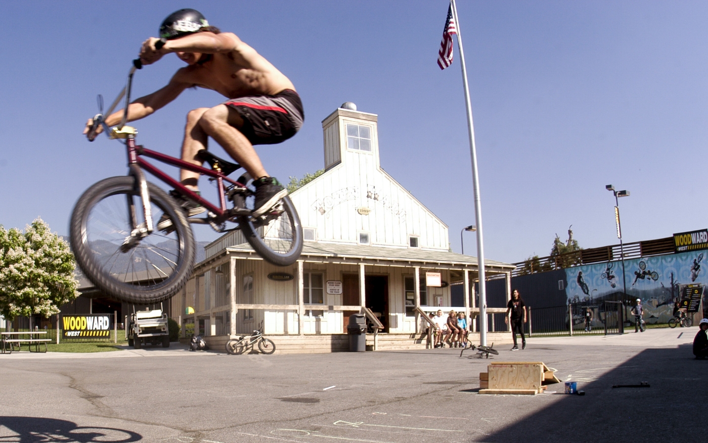Woodward West long jump ph: Dave Reuss