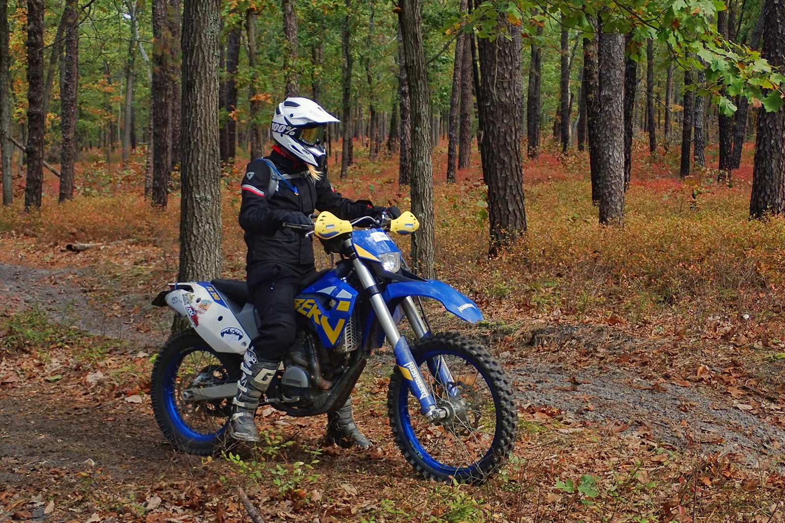 Recent riding in the Pine Barrens of New Jersey testing out the new REV’IT! Gear.
