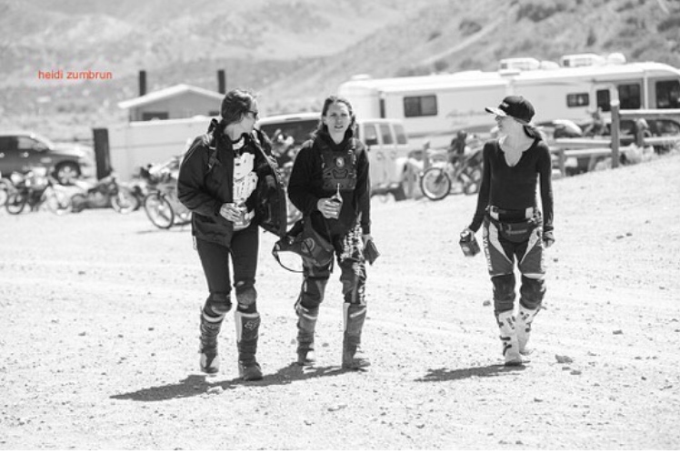 Talking dirt bikes - Photo by Heidi Zumbrun @sprocketz