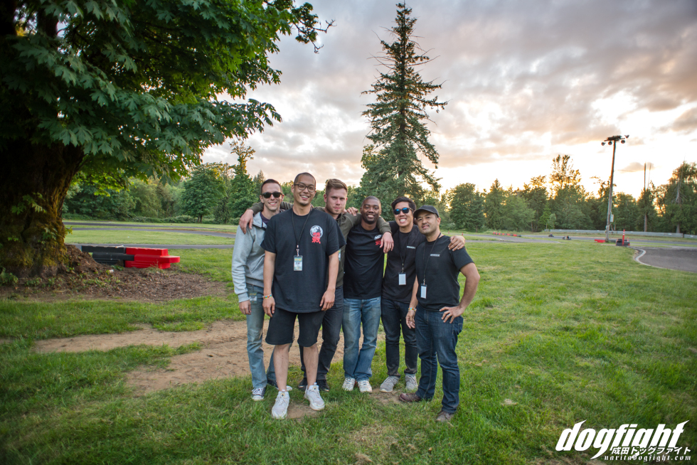 LEFT TO RIGHT: ROB RITER, PHILLIP LEE, ILIA SMOLOV, SIMBA NYEMBA, ALEX AND SCOTT FROM KOYORAD