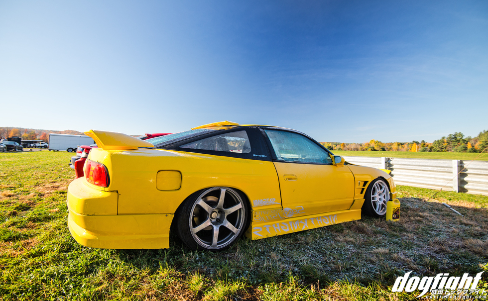 The third car in the team was this yellow hatch, also styled very similarly to the other three. This car actually had a really cool engine bay that I never got a chance to shoot. Overall a good look for the team.