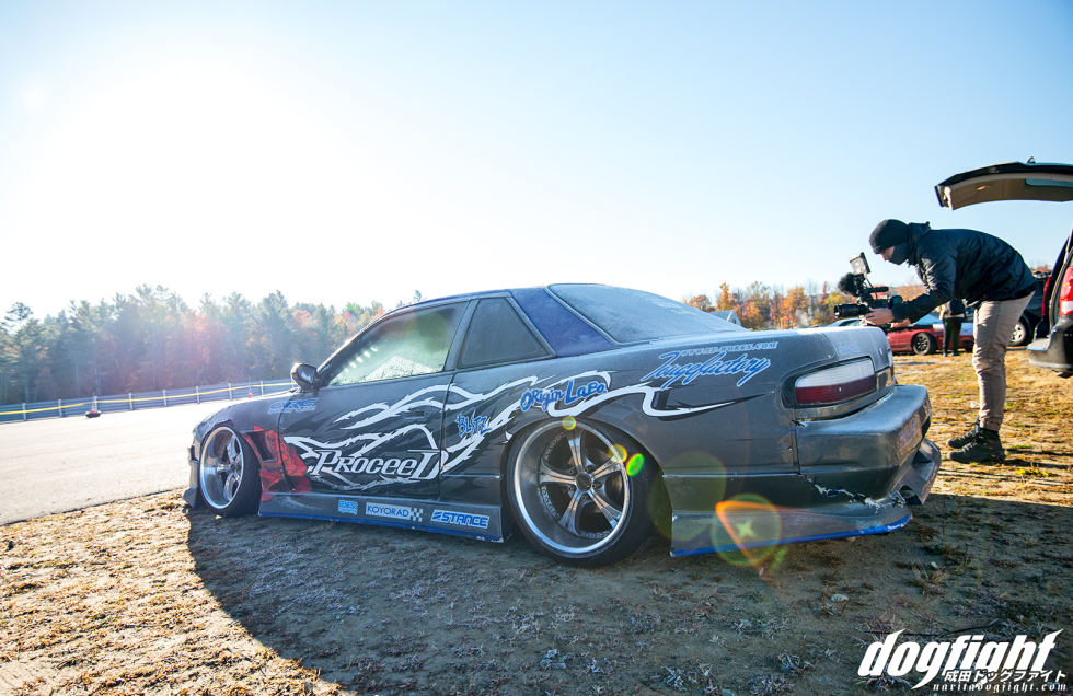 The flagship team of Final Bout had a small presence as well. Simba and Leigh brought their cars from Chicago to drive the New England track. I’m a huge fan of Simba’s coupe (fanboy moment).