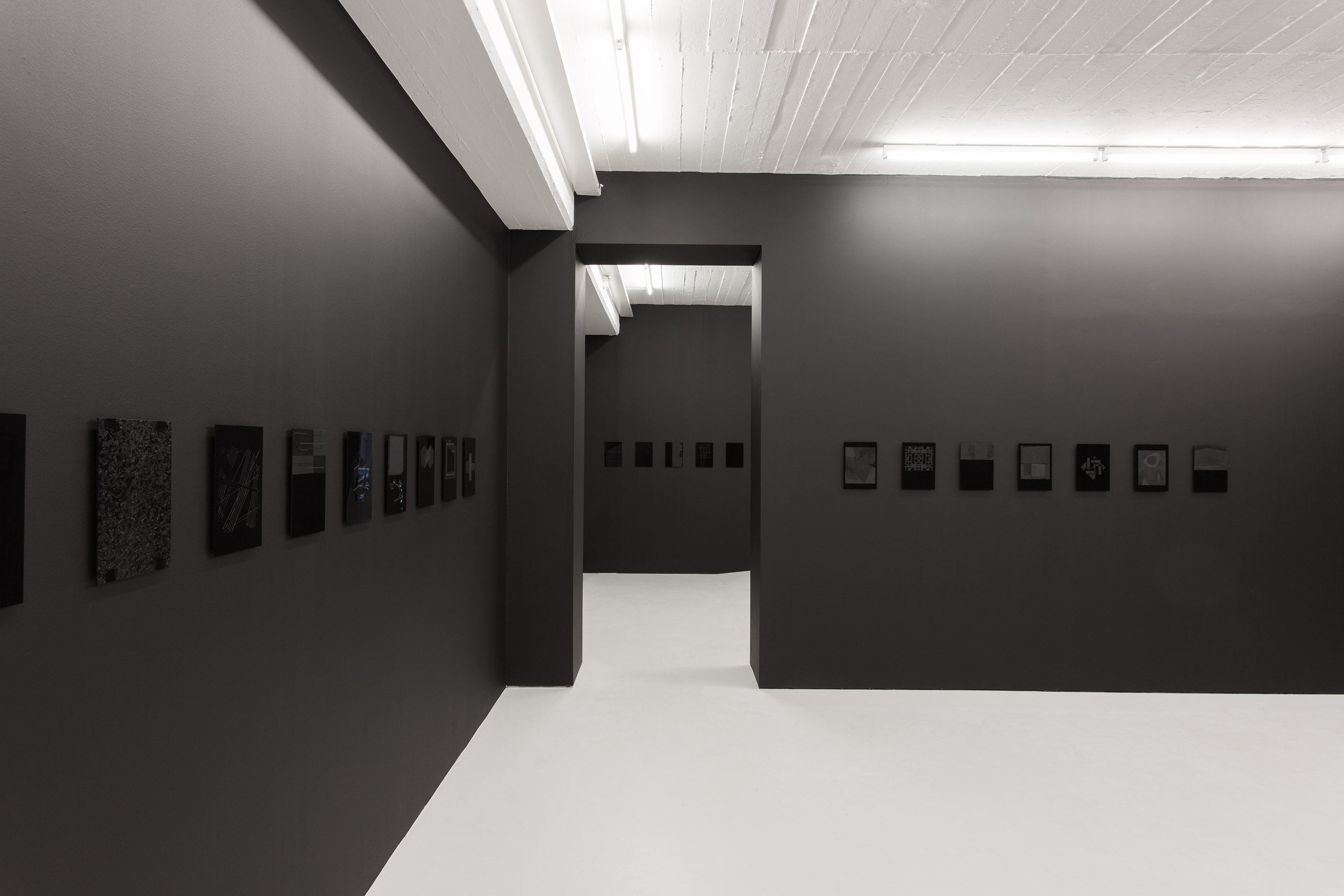   Black Letters ,installation view Elastic Gallery, Stockholm,2014 