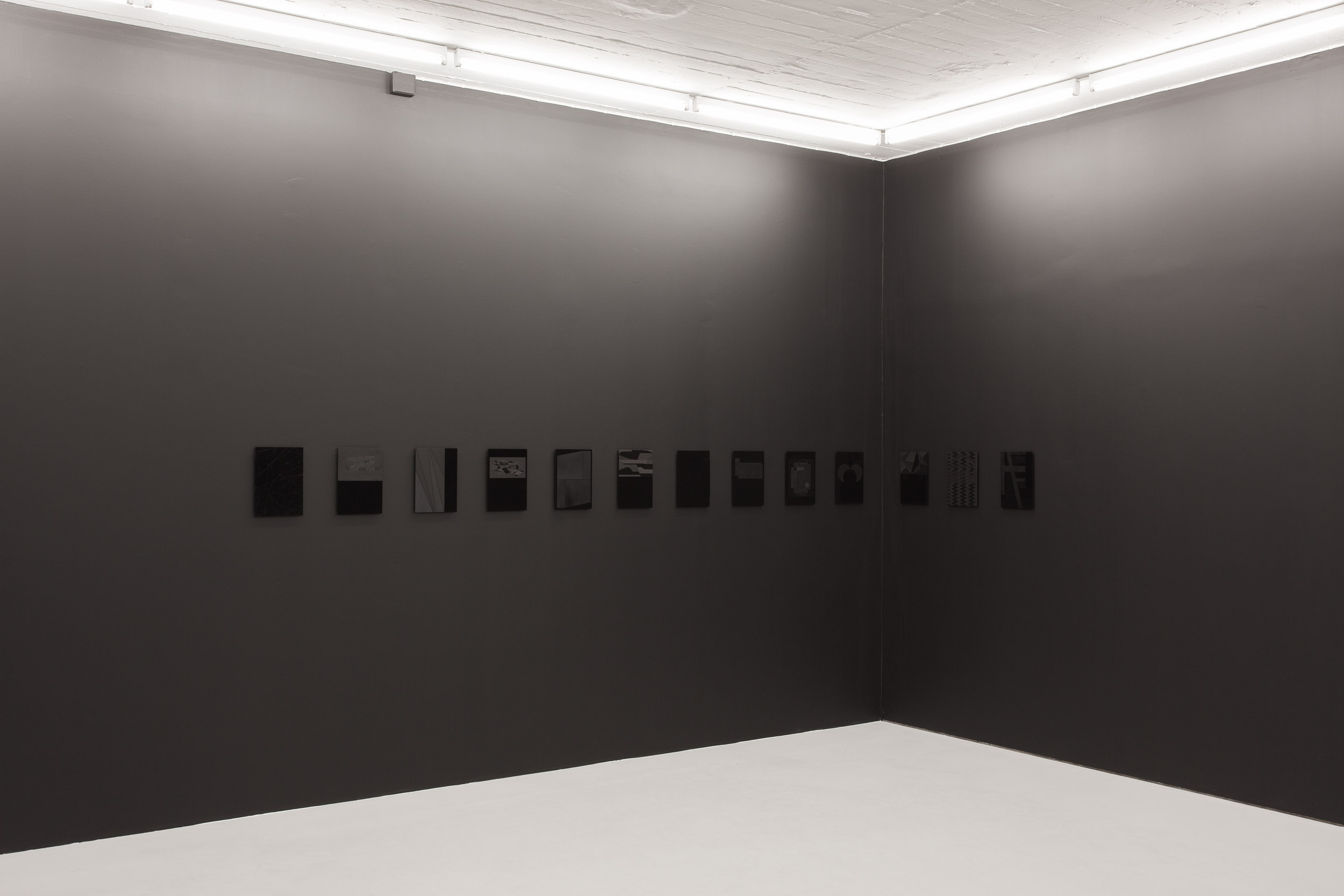   Black Letters ,installation view Elastic Gallery, Stockholm,2014 