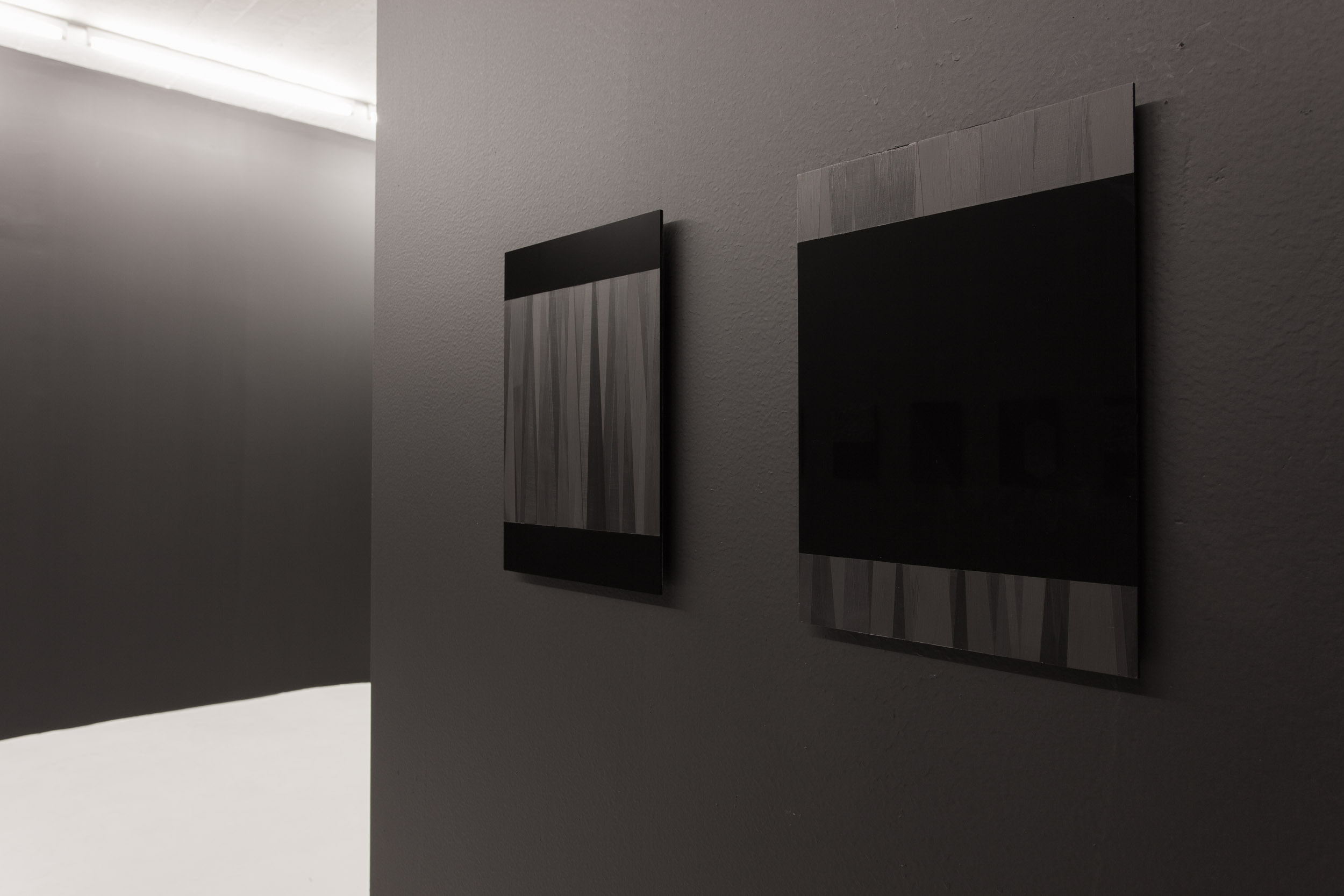   Black Letters ,installation view Elastic Gallery, Stockholm,2014 