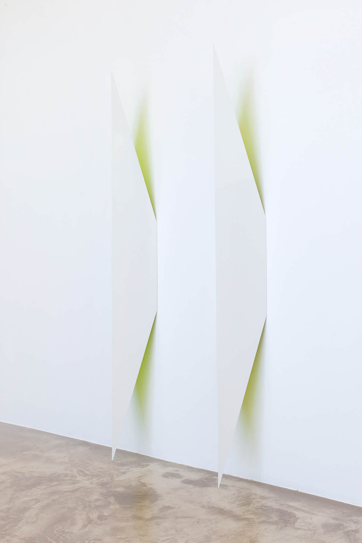   Folded Reflection  Installation view Kristiansand Kunsthall, 2015 