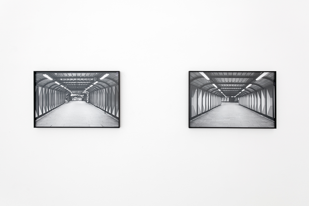   Grayscale ( documenting architecture ) #2  and #3 Installation view Kristiansand Kunsthall, 2015 