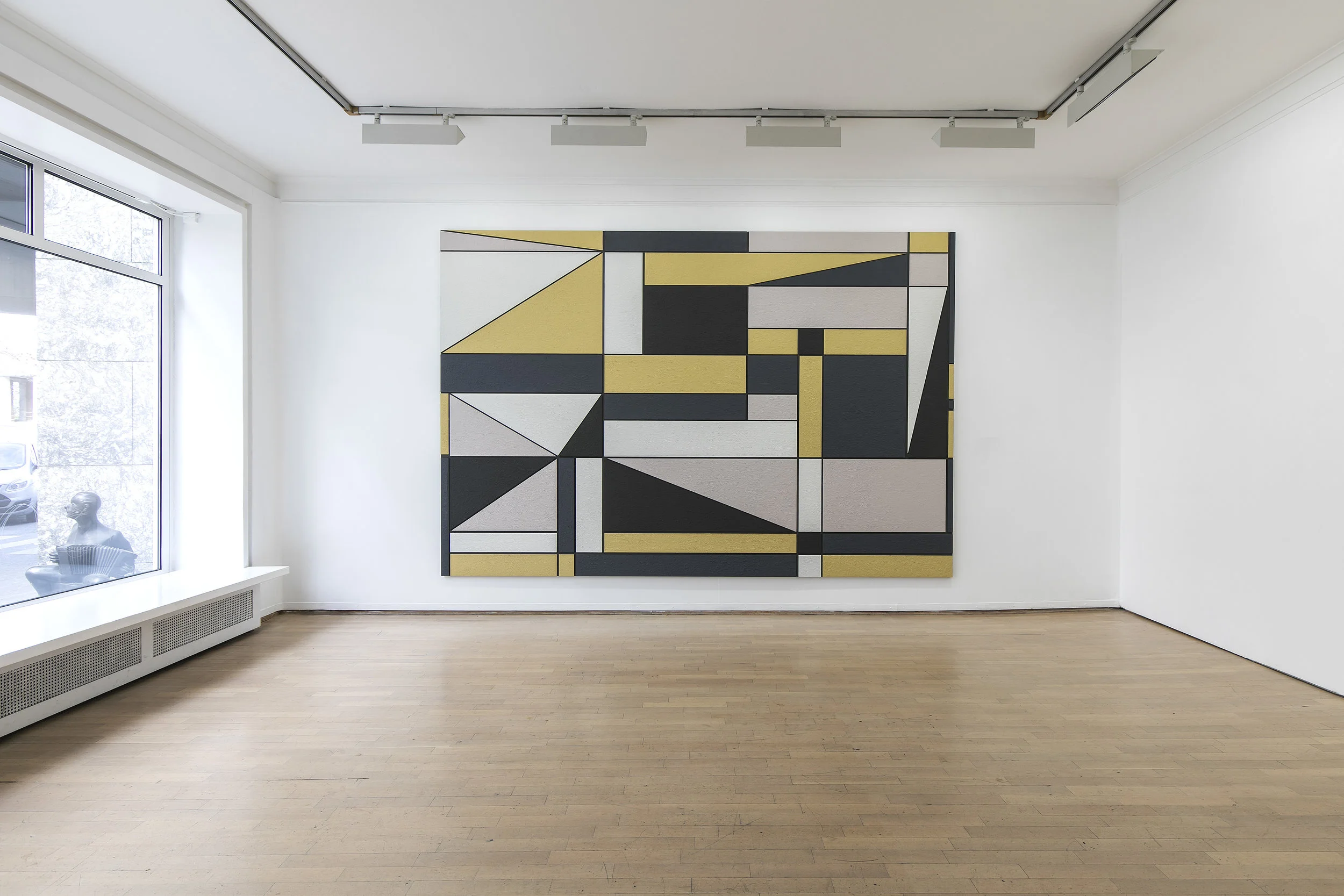 Completed Facade ( Mural for Gunnar S. Gundersen ) Relieff 257 x 382 cm