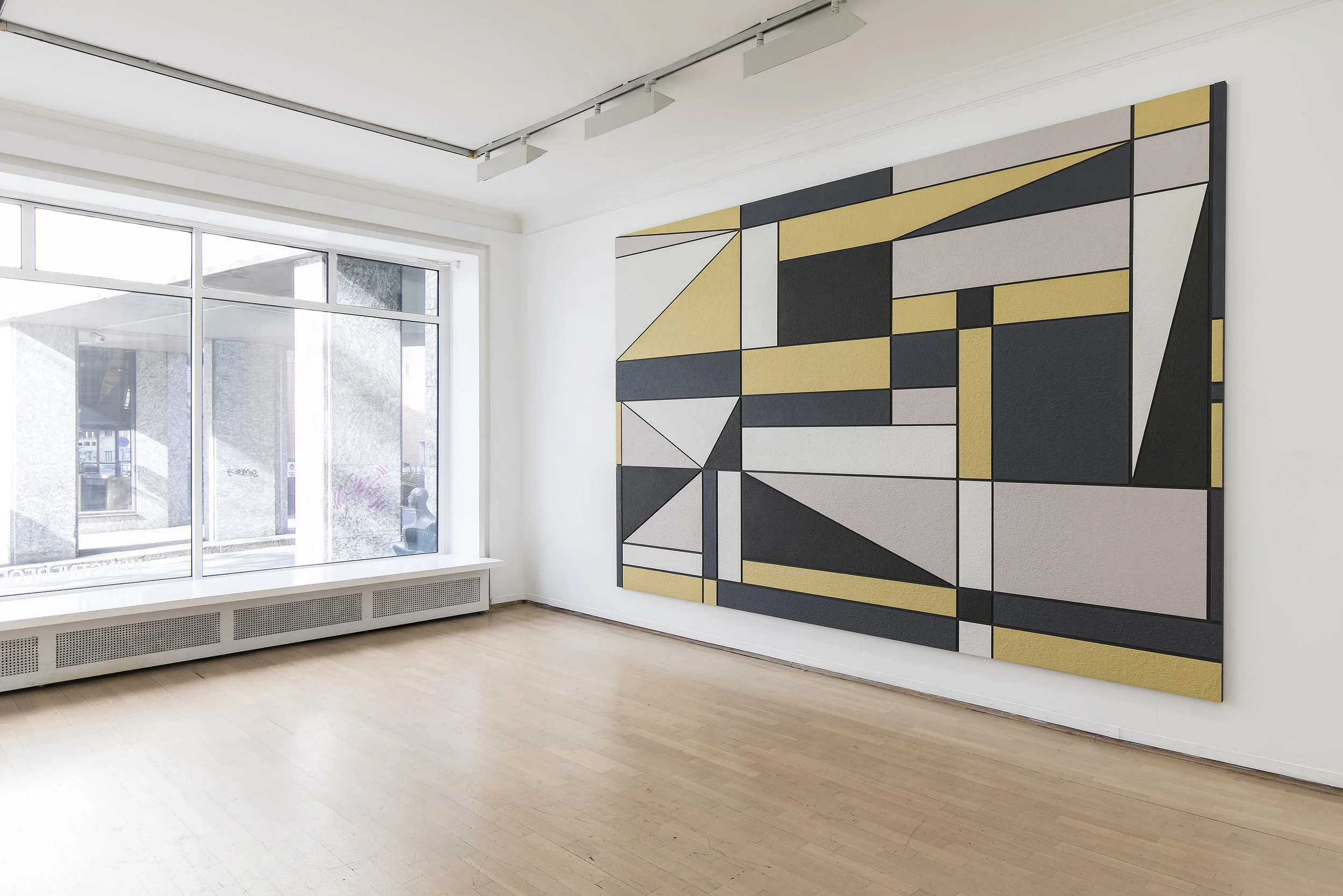 Completed Facade ( Mural for Gunnar S. Gundersen )