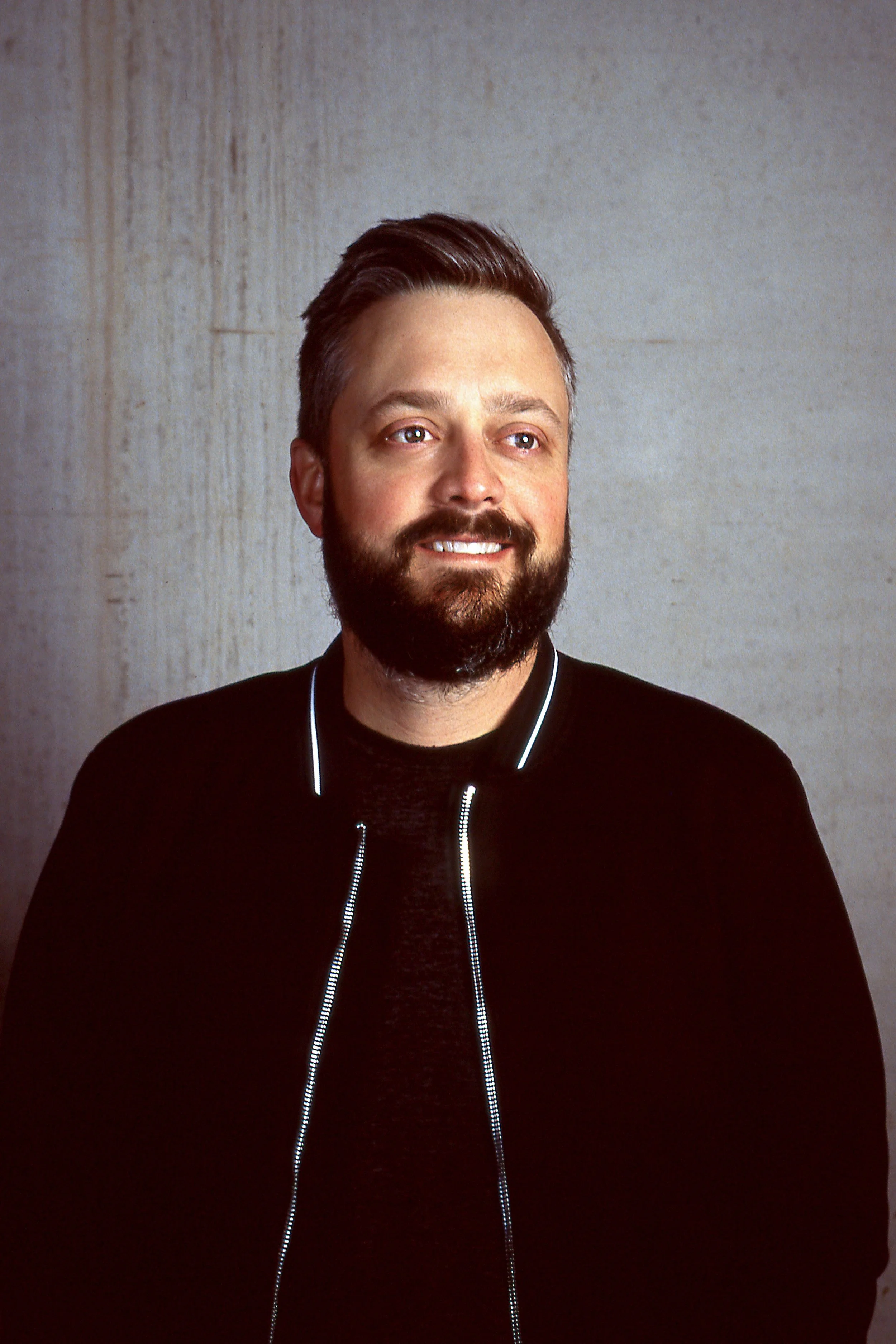 Comedian Nate Bargatze / Matt Pittman / Huntsville, AL / Kodak Ektachrome / Leica M7 / Paul C. Buff Lighting