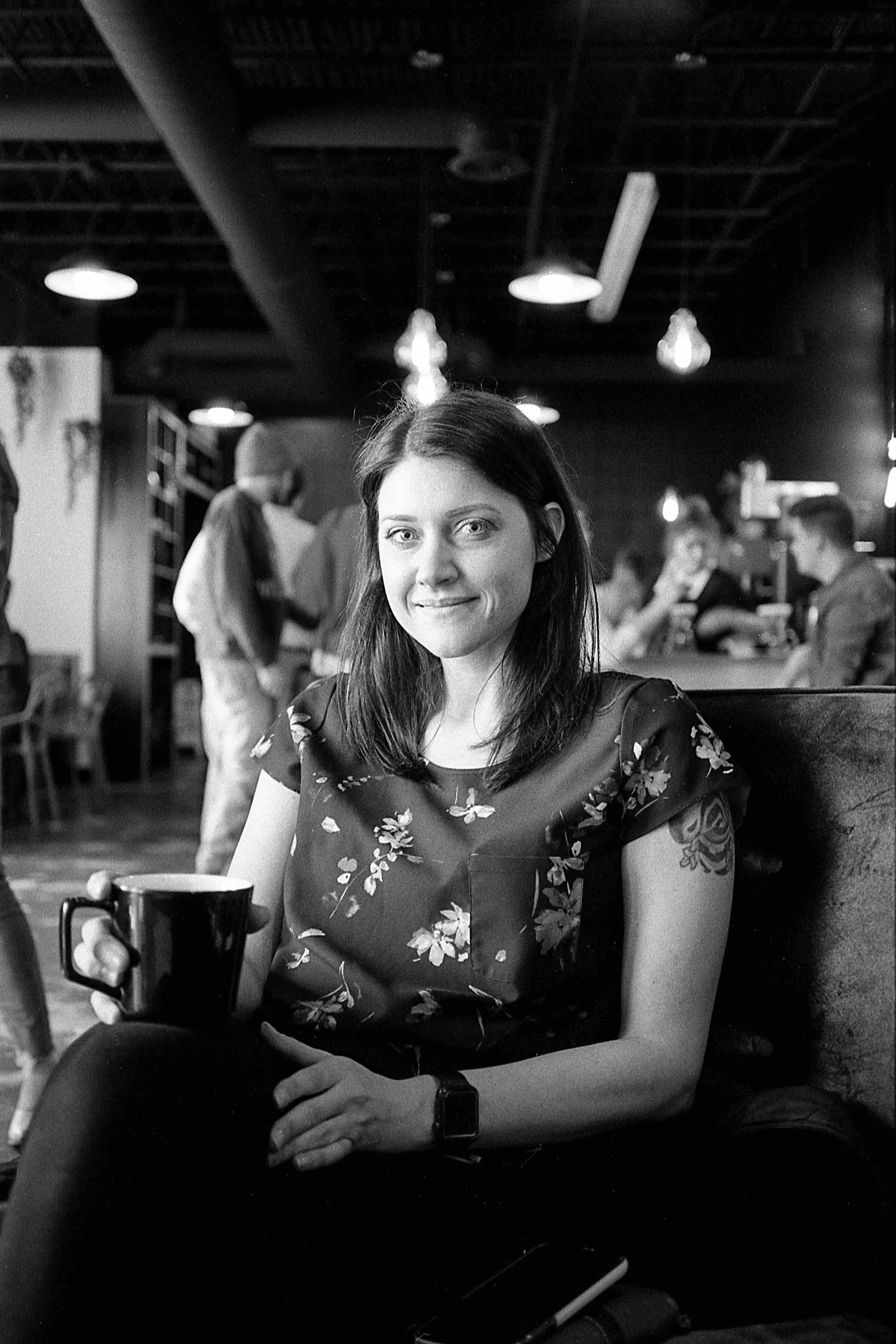 Matt Pittman / Huntsville, AL / Offbeat Coffee Studio / Ilford HP5 / Leica M7 / Street Photography / Portraits